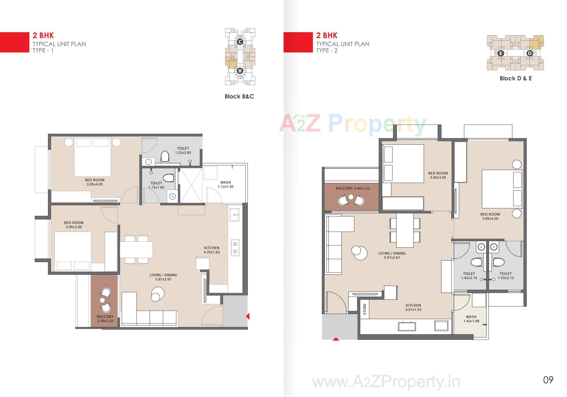 Layout of real estate project Pravesh located at Randesan, Gandhinagar, Gujarat