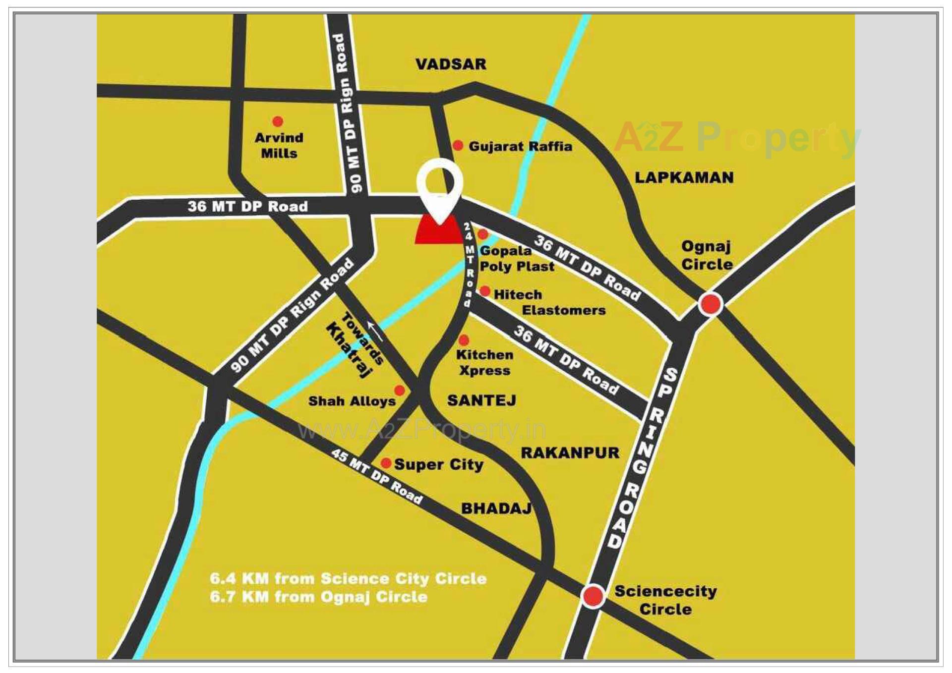  of real estate project Prime Industrial Park located at Santej, Gandhinagar, Gujarat