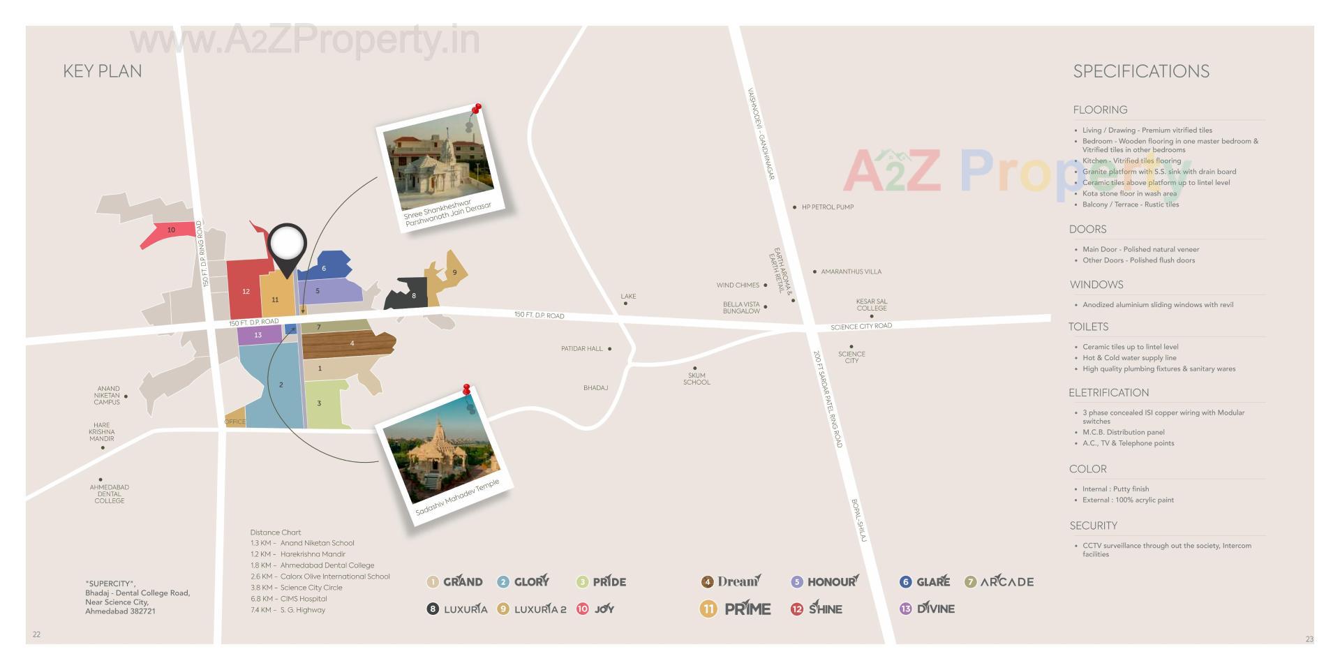  of real estate project Prime located at Santej, Gandhinagar, Gujarat