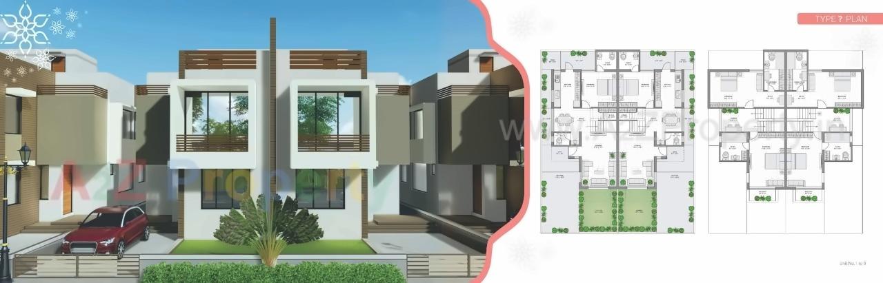  of real estate project Pushapak Bungalows located at Kalol, Gandhinagar, Gujarat