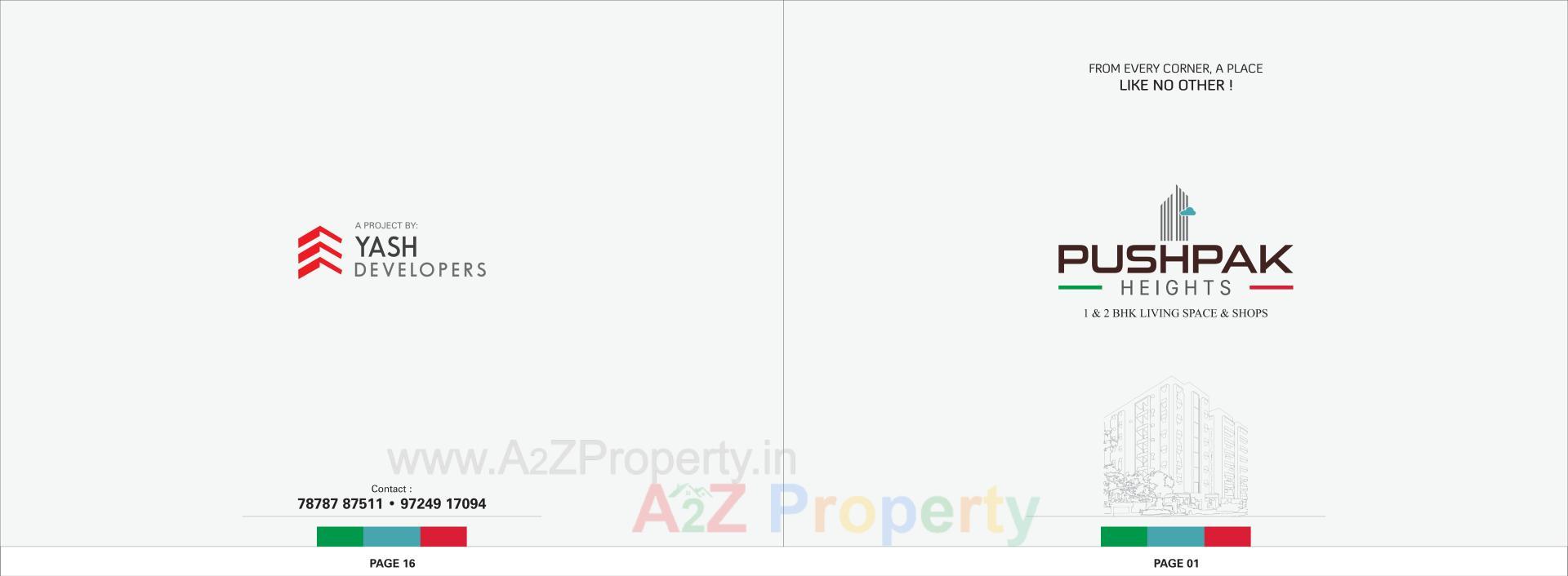  of real estate project Pushpak Heights located at Gandhinagar, Gandhinagar, Gujarat