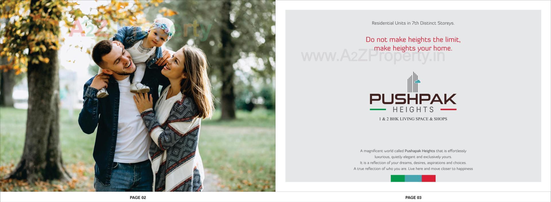  of real estate project Pushpak Heights located at Gandhinagar, Gandhinagar, Gujarat