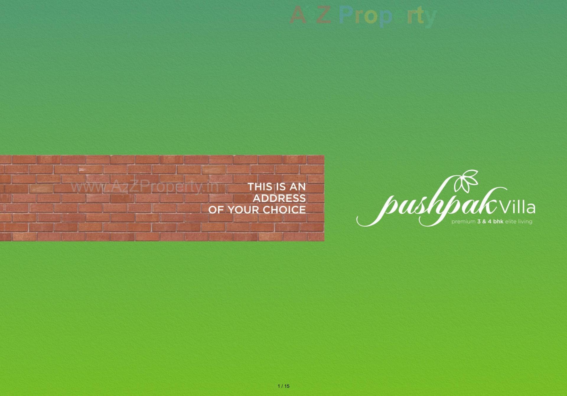  of real estate project Pushpak Villa located at Kalol, Gandhinagar, Gujarat