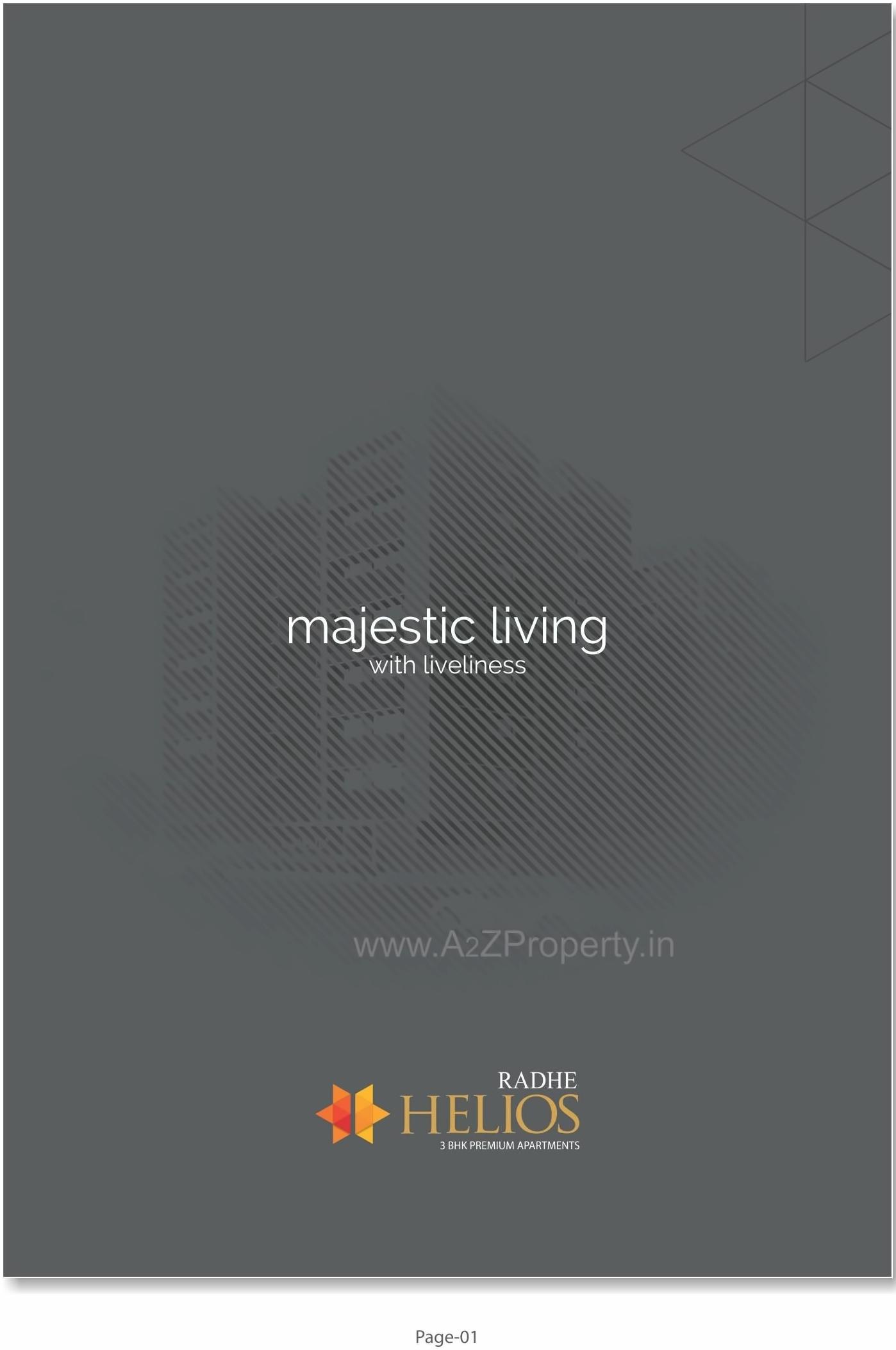  of real estate project Radhe Helios located at Kudasan, Gandhinagar, Gujarat