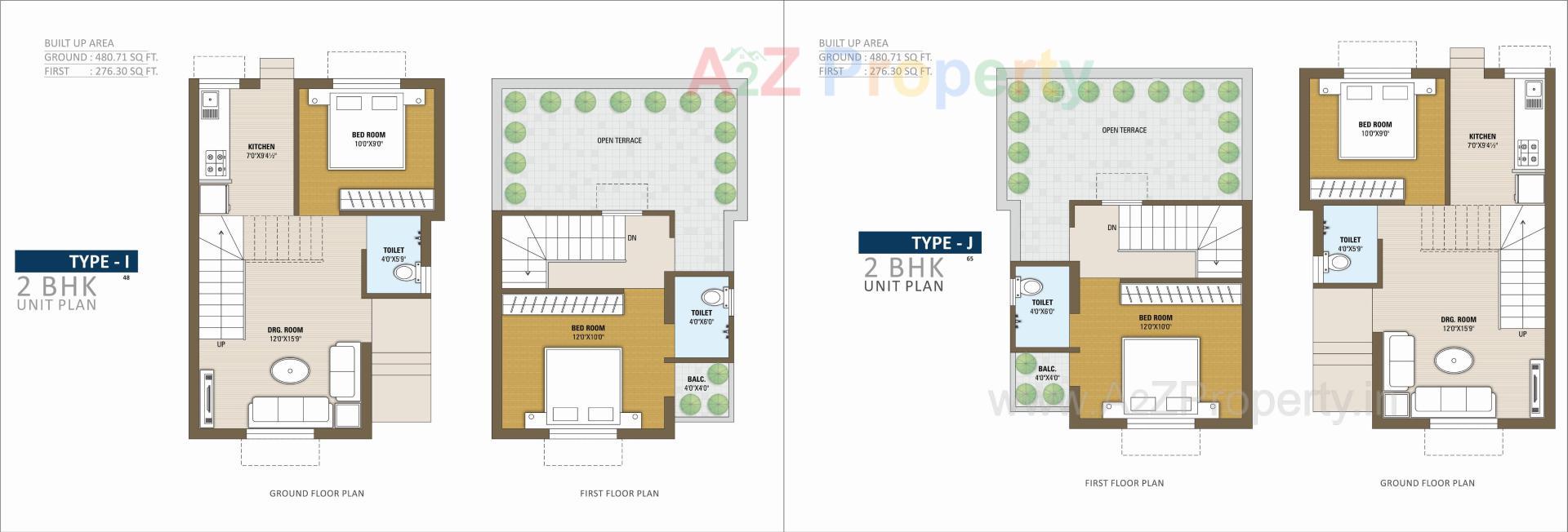 Layout of real estate project Radhe Homes located at Mansa, Gandhinagar, Gujarat