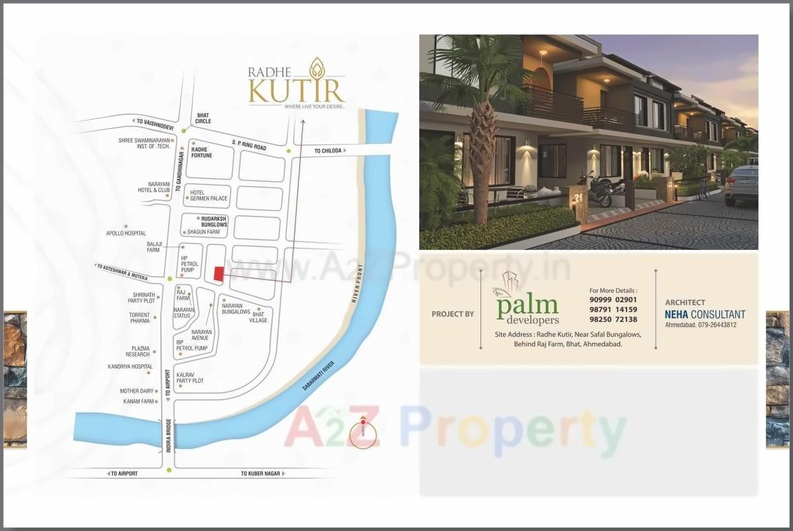  of real estate project Radhe Kutir located at Bhat, Gandhinagar, Gujarat