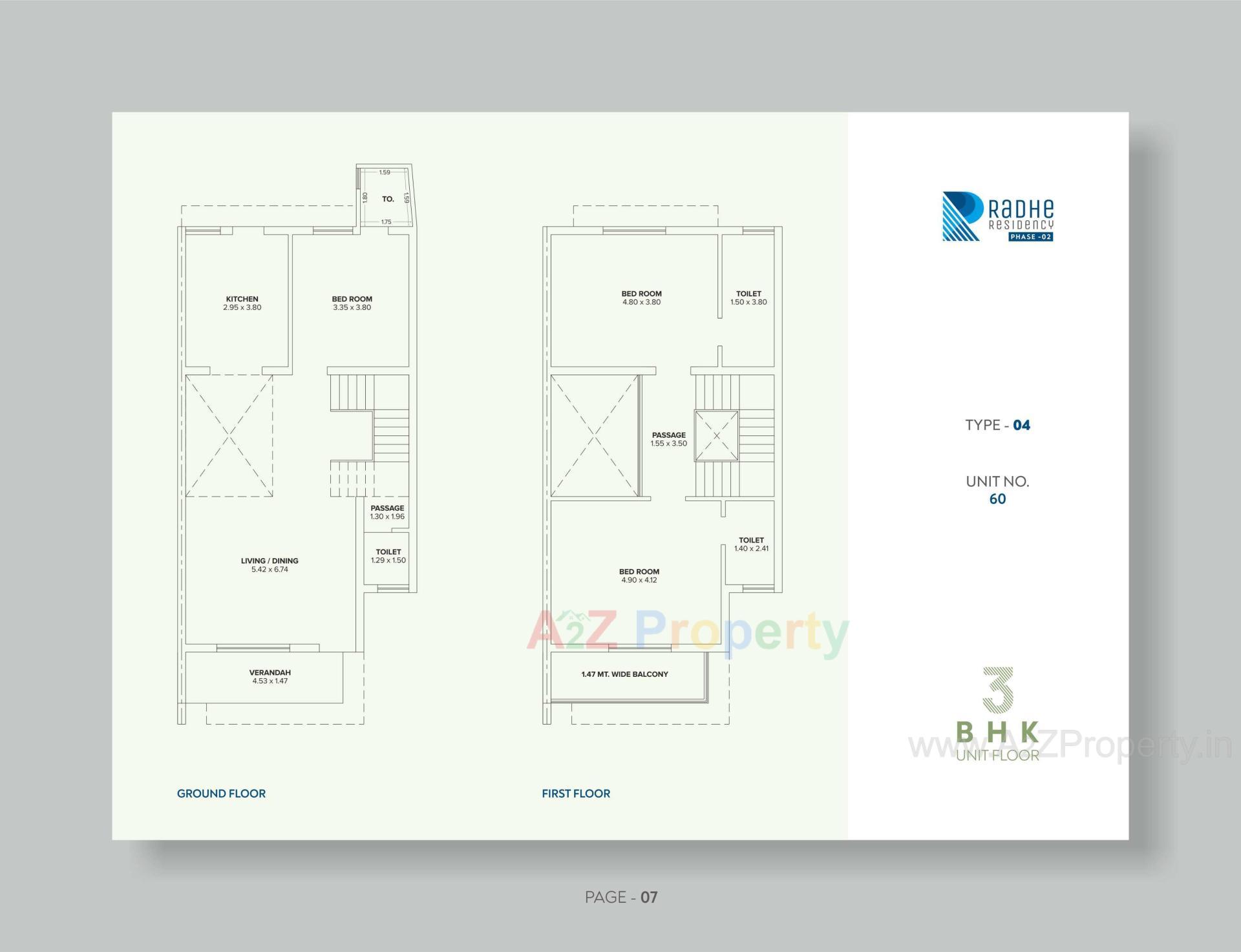 Layout of real estate project Radhe Residency located at Shiholi-moti, Gandhinagar, Gujarat