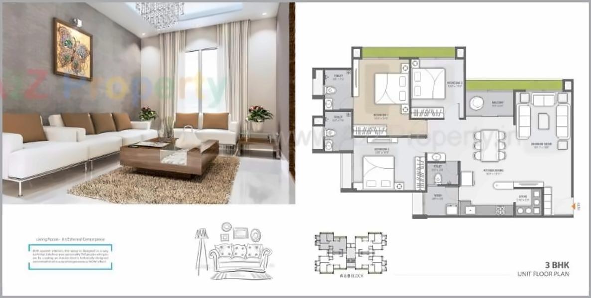 Layout of real estate project Radhe Skyline located at Nana-chiloda, Gandhinagar, Gujarat