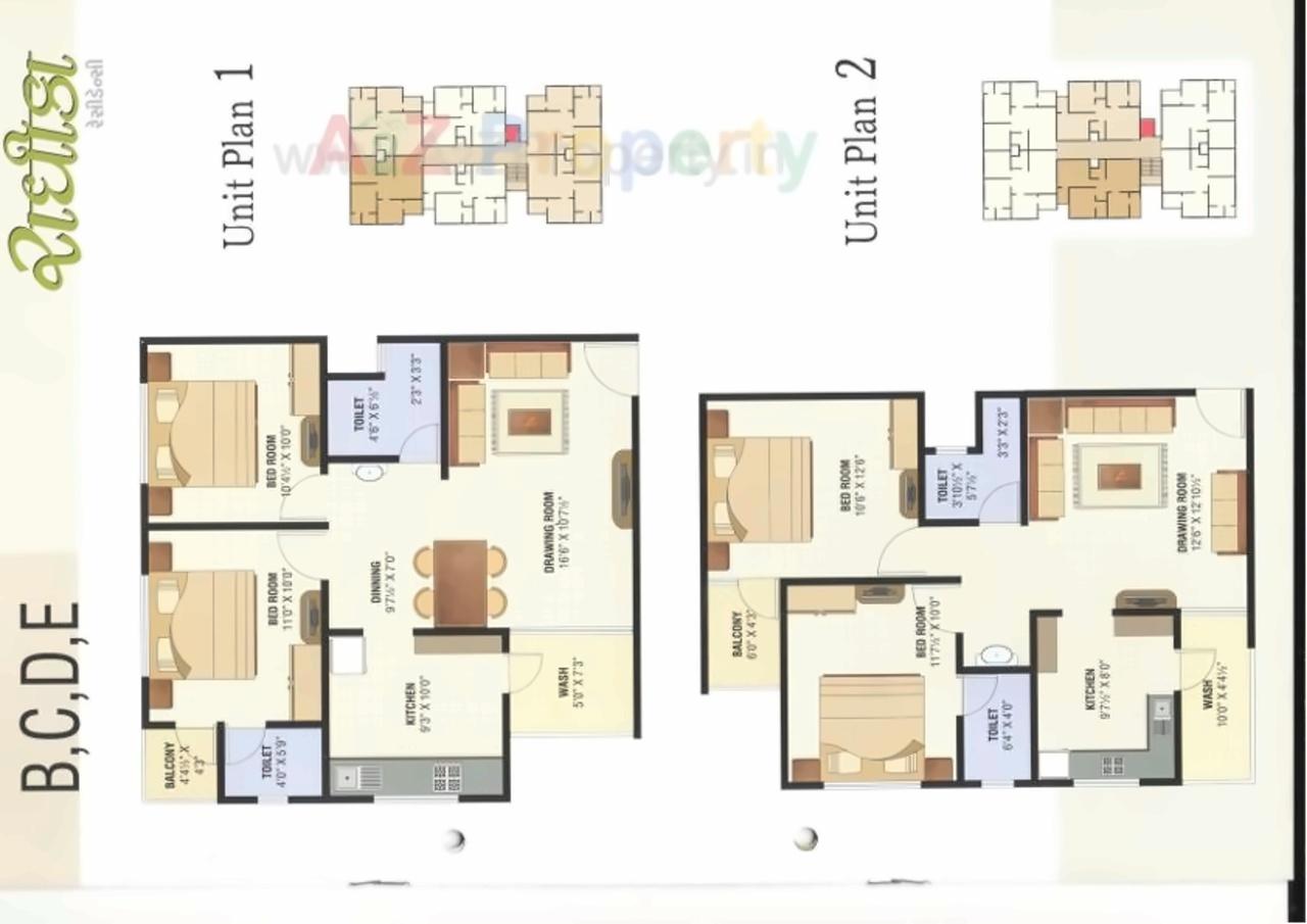 Layout of real estate project Radhika Residency located at Pethapur, Gandhinagar, Gujarat