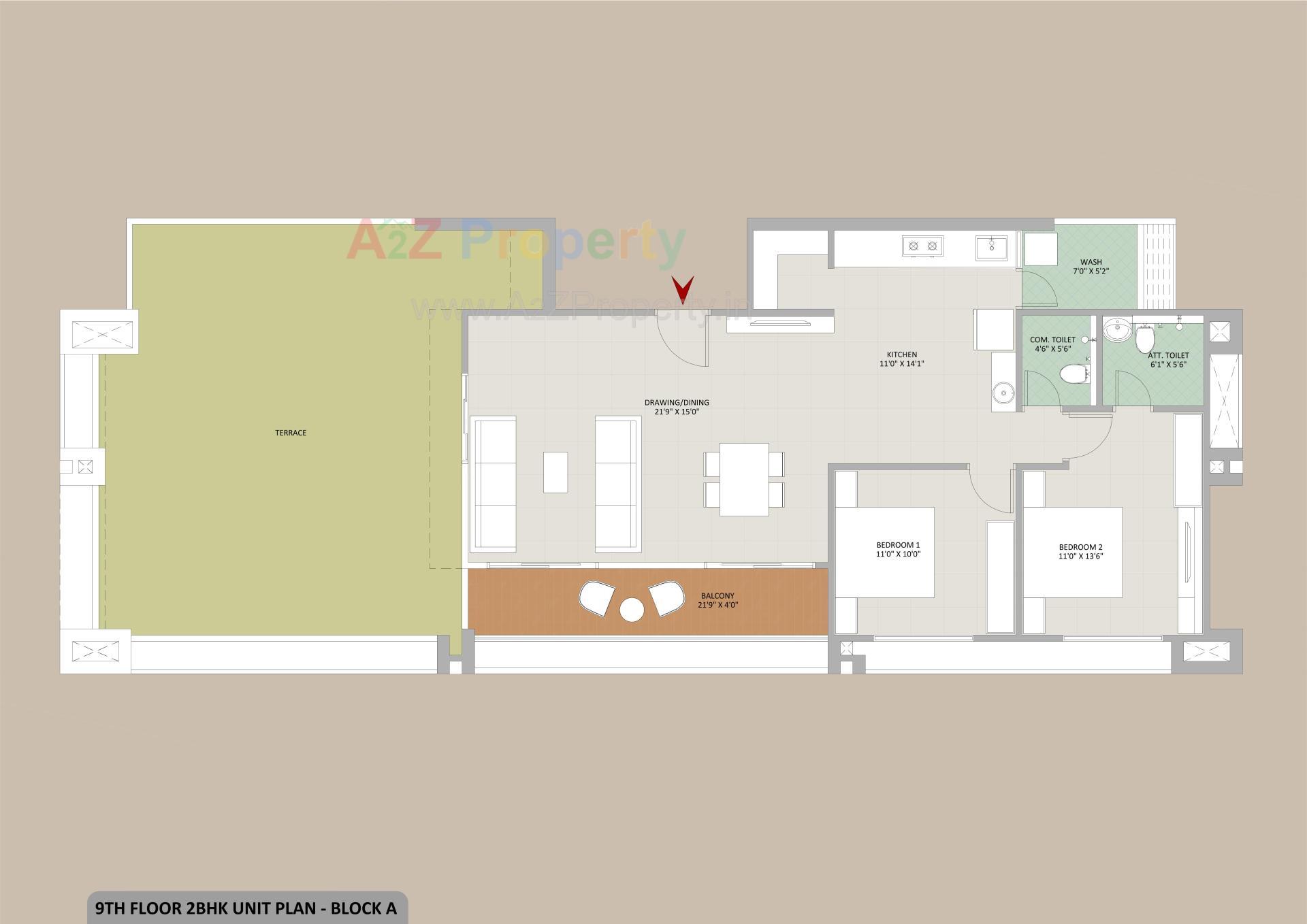 Layout of real estate project Raj Iconza located at Kudasan, Gandhinagar, Gujarat