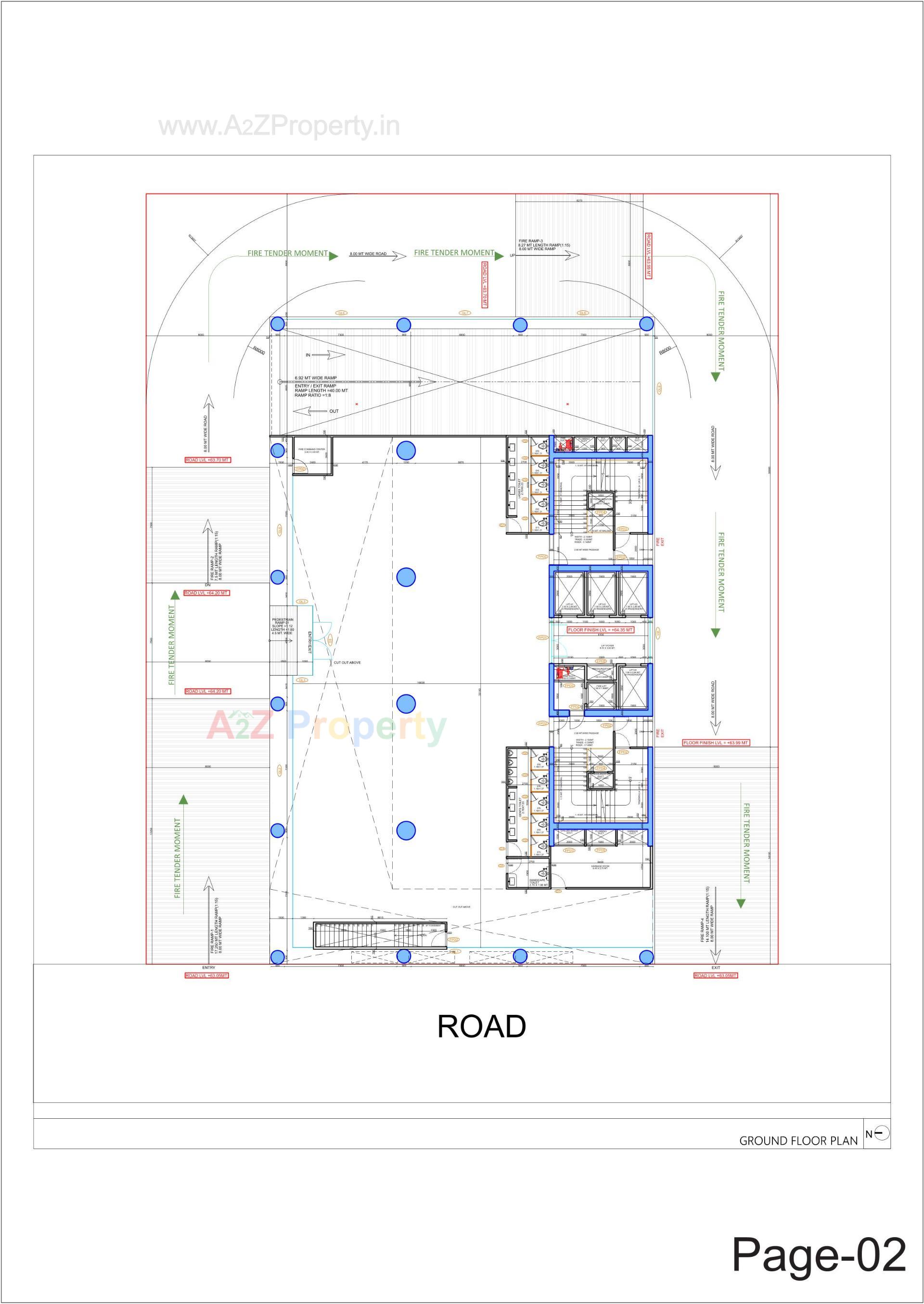 Layout of real estate project Rajyash One located at Gandhinagar, Gandhinagar, Gujarat