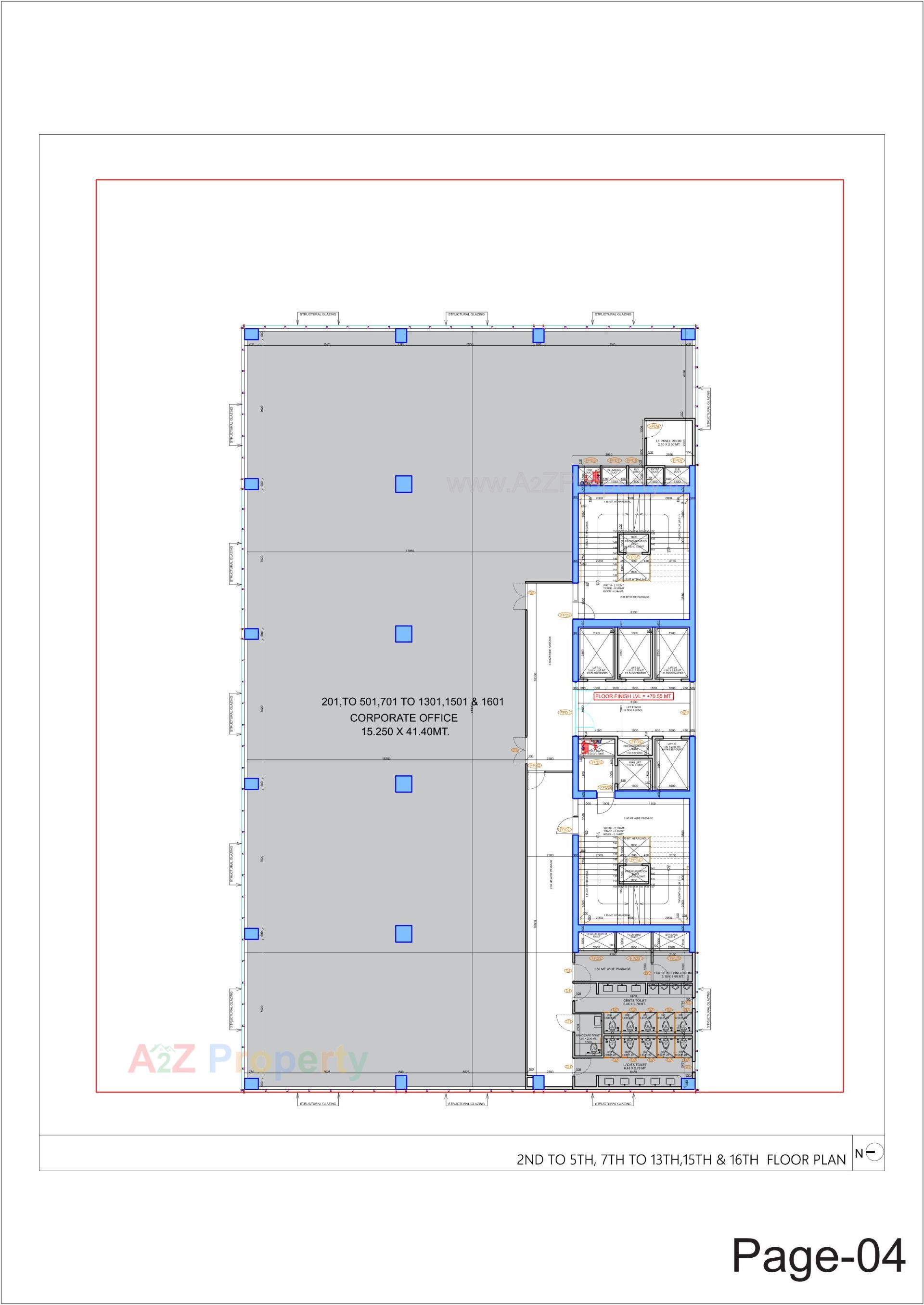 Layout of real estate project Rajyash One located at Gandhinagar, Gandhinagar, Gujarat