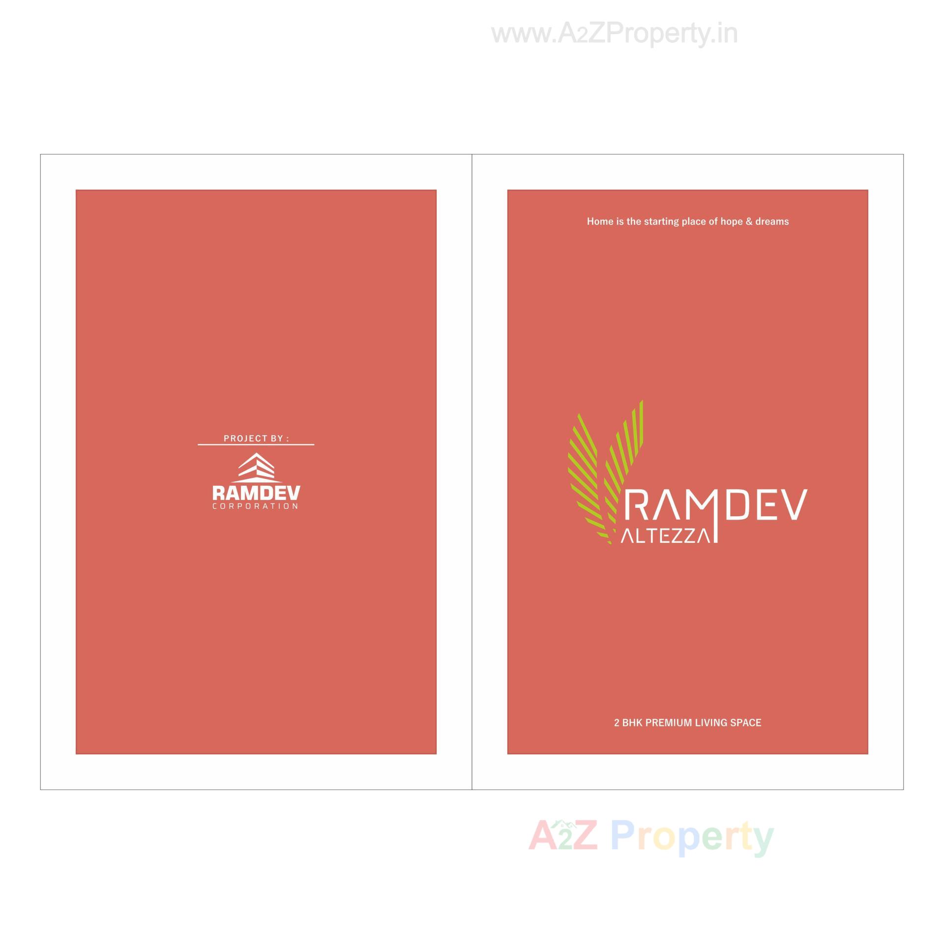  of real estate project Ramdev Altezza located at Zundal, Gandhinagar, Gujarat