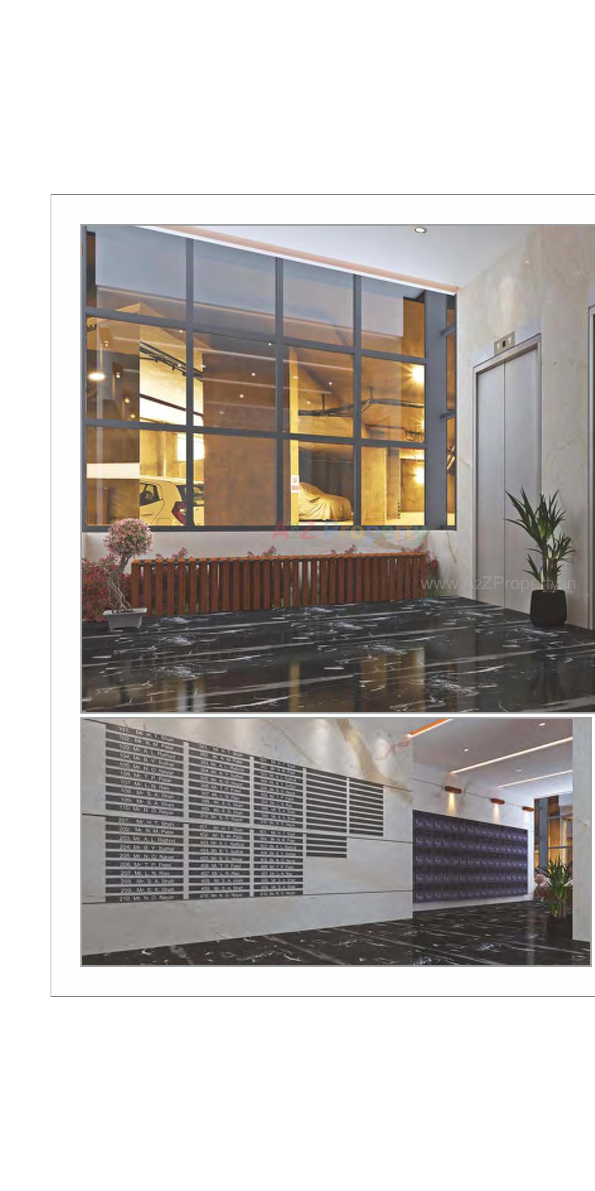 3D Elevation of real estate project Ramdev Altezza located at Zundal, Gandhinagar, Gujarat