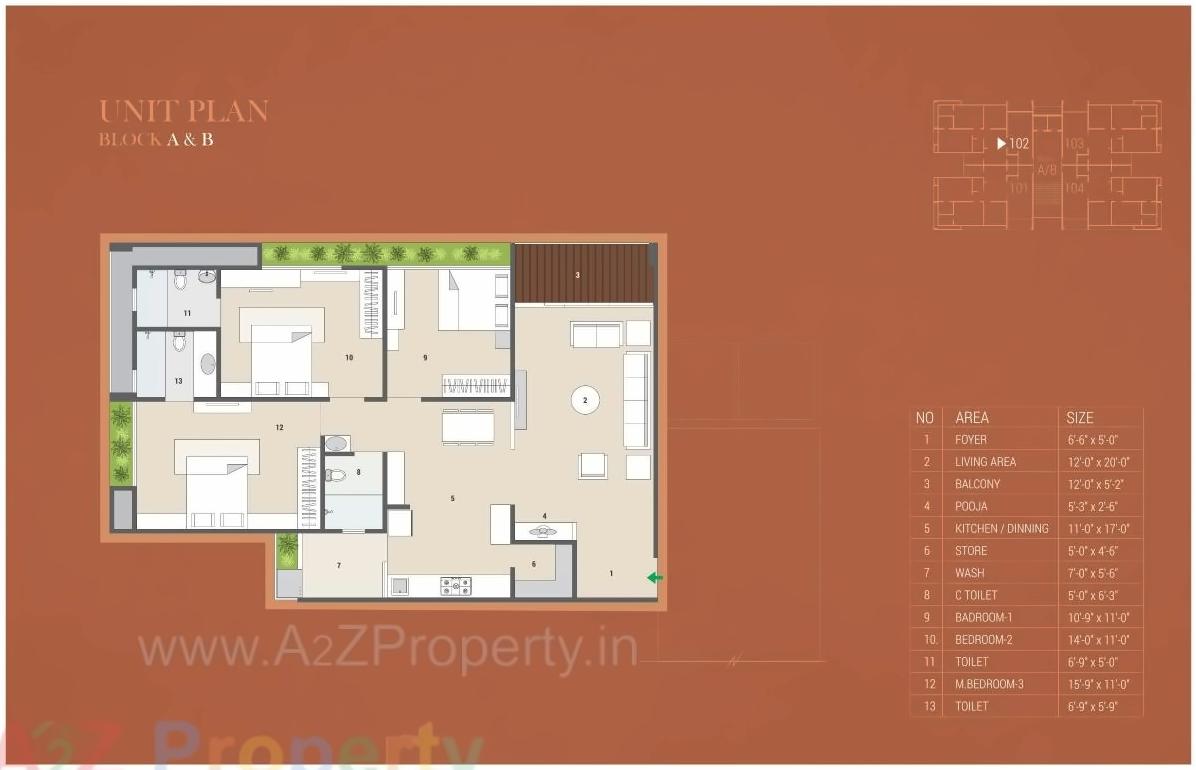 Layout of real estate project Rashmi Antelia located at Chiloda, Gandhinagar, Gujarat