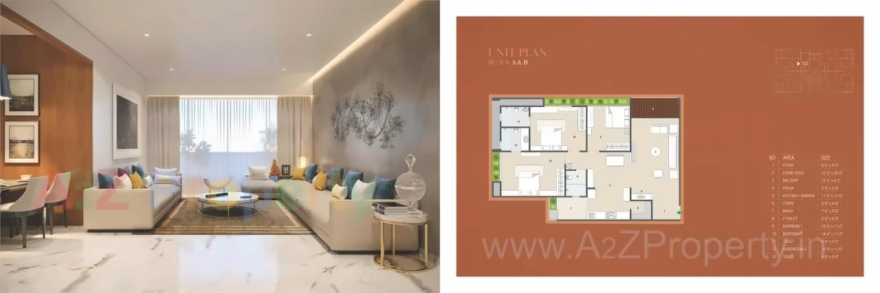 Layout of real estate project Rashmi Antelia located at Chiloda, Gandhinagar, Gujarat