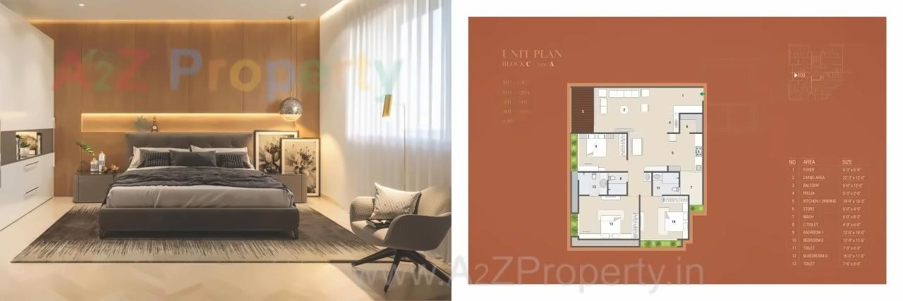  of real estate project Rashmi Antelia located at Chiloda, Gandhinagar, Gujarat