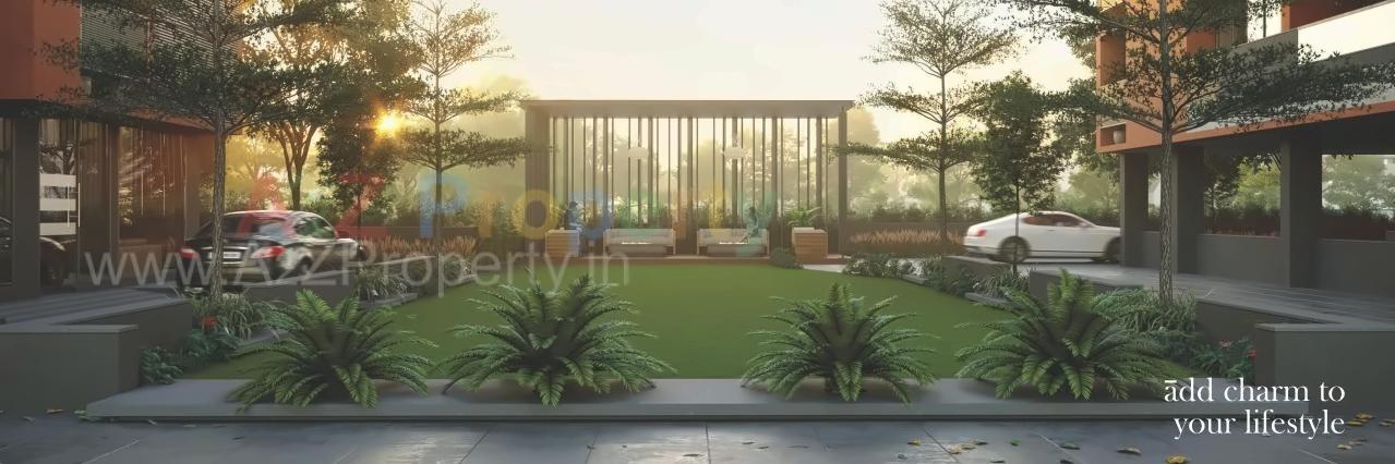 3D Elevation of real estate project Rashmi Antelia located at Chiloda, Gandhinagar, Gujarat