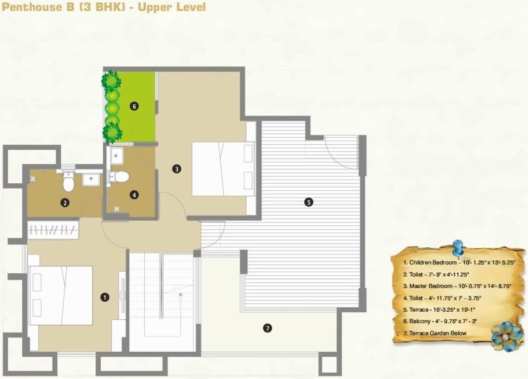 Layout of real estate project Reflections located at Khoraj, Gandhinagar, Gujarat