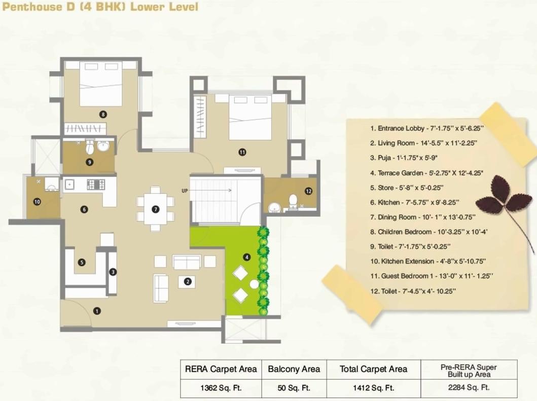 Layout of real estate project Reflections located at Khoraj, Gandhinagar, Gujarat