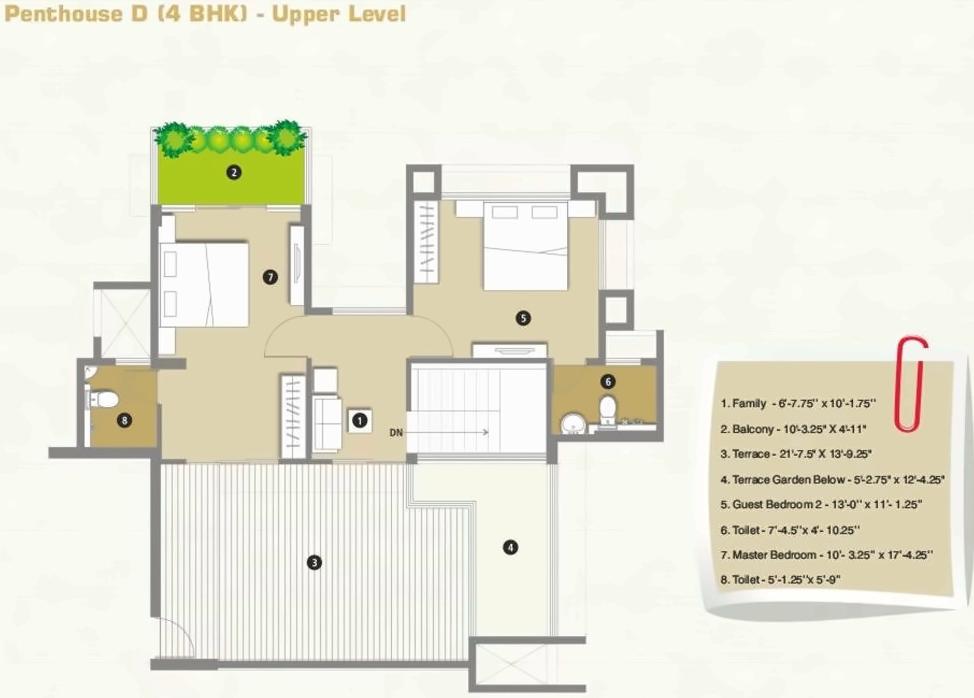 Layout of real estate project Reflections located at Khoraj, Gandhinagar, Gujarat