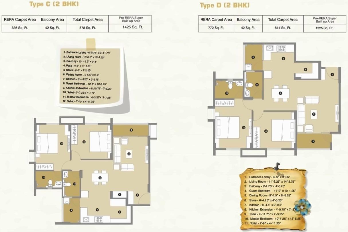 Layout of real estate project Reflections located at Khoraj, Gandhinagar, Gujarat