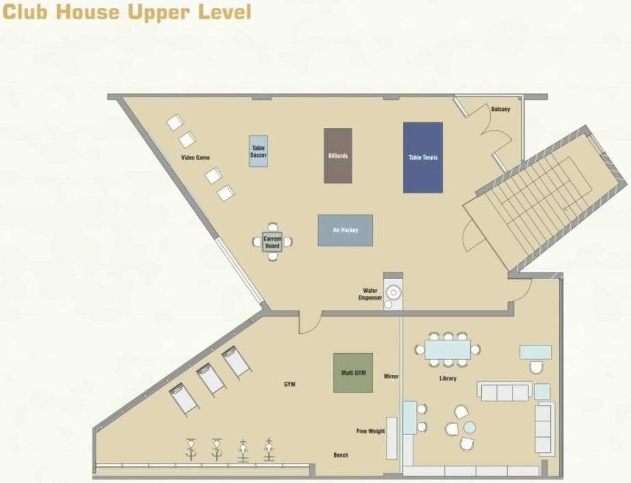 Layout of real estate project Reflections located at Khoraj, Gandhinagar, Gujarat