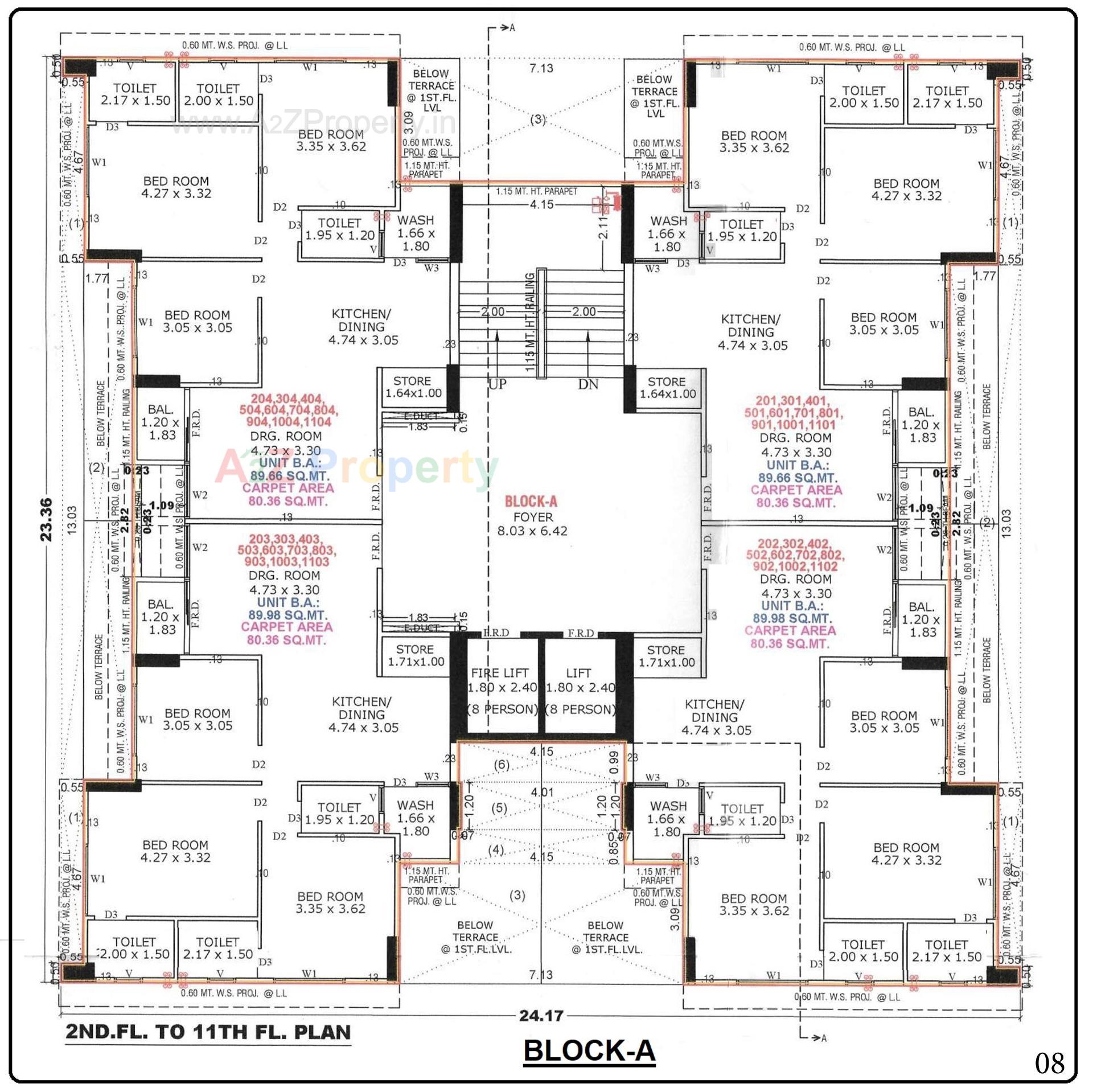 Layout of real estate project Rehvassa Saffron located at Chiloda, Gandhinagar, Gujarat