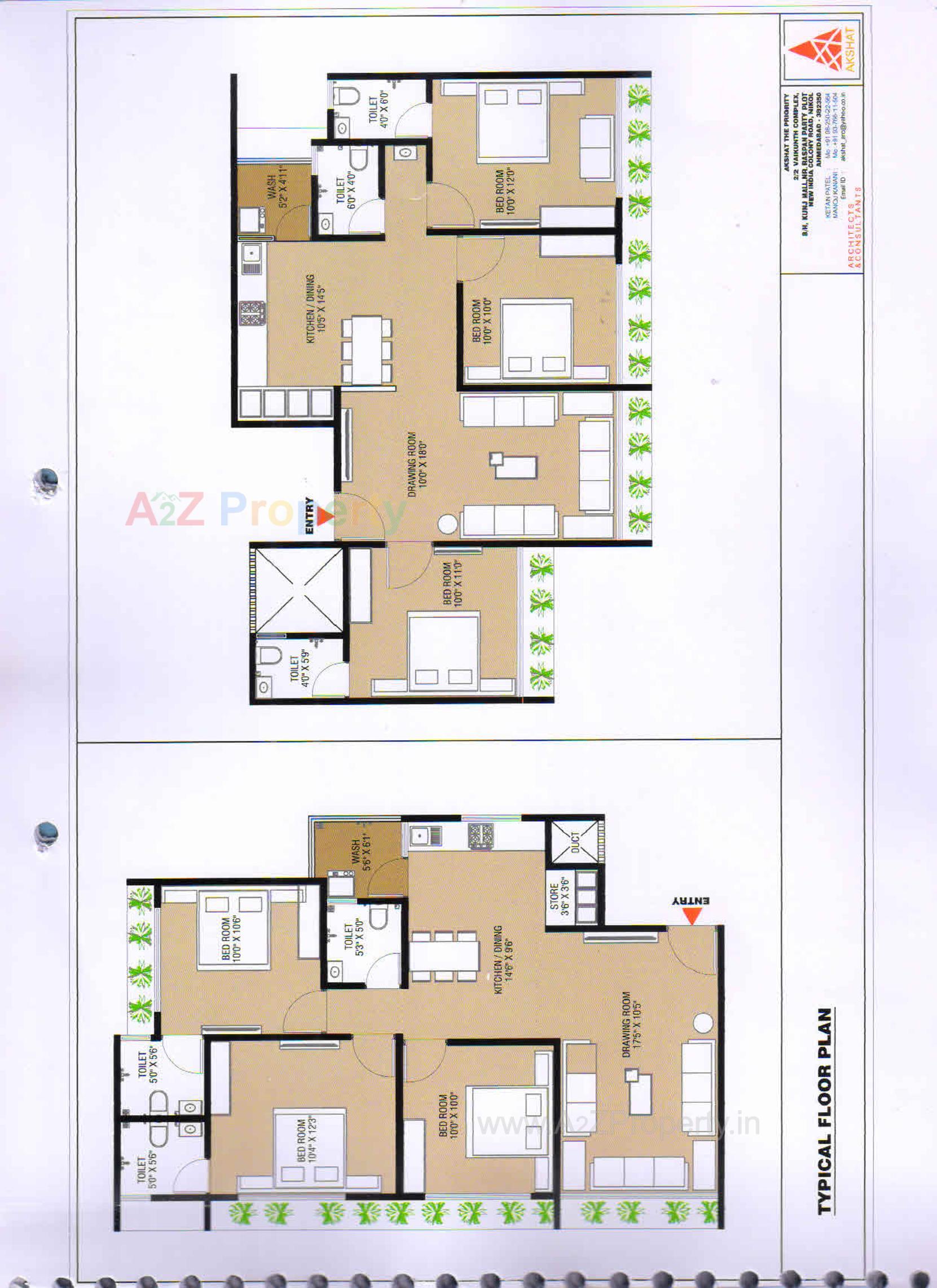 Layout of real estate project Rhythm Heights located at Gandhinagar, Gandhinagar, Gujarat