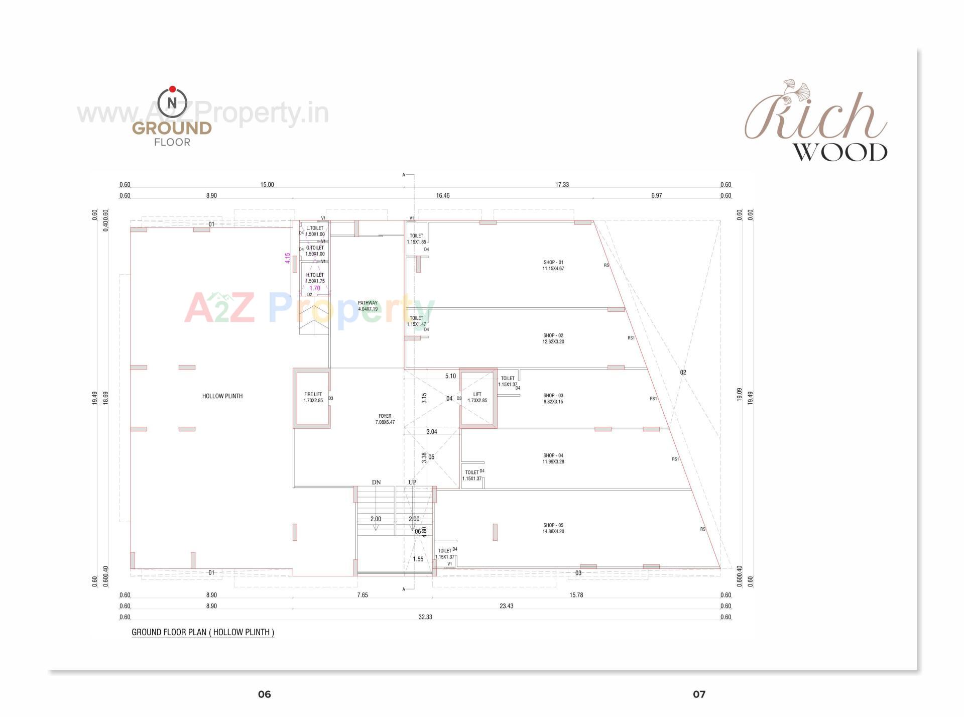  of real estate project Rich Wood located at Sargasan, Gandhinagar, Gujarat