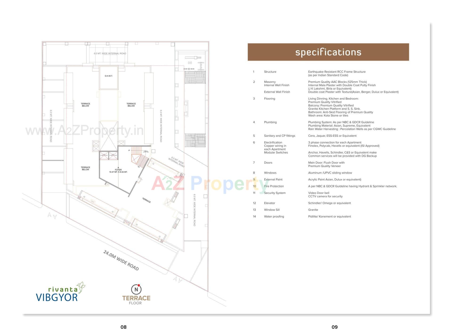  of real estate project Rivanta Vibgyor located at Por, Gandhinagar, Gujarat