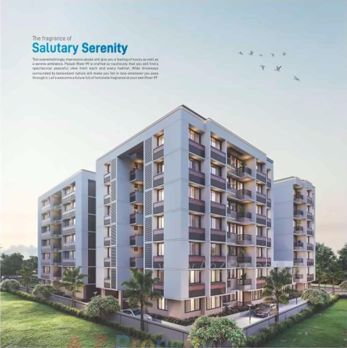 3D Elevation of real estate project River located at Gandhinagar, Gandhinagar, Gujarat