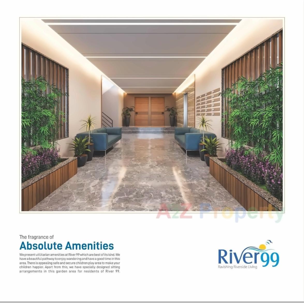 3D Elevation of real estate project River located at Gandhinagar, Gandhinagar, Gujarat