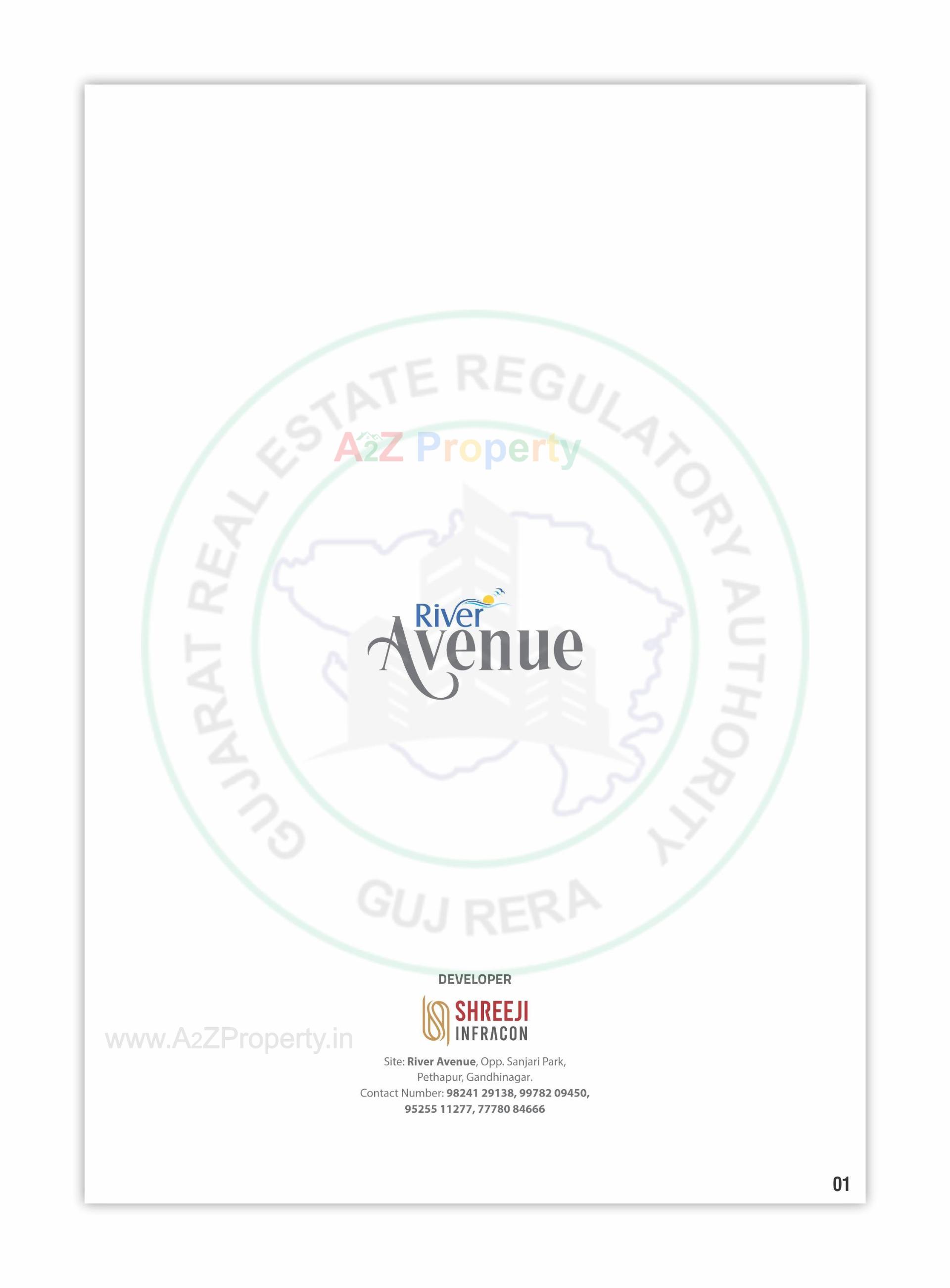  of real estate project River Avenue located at Pethapur, Gandhinagar, Gujarat