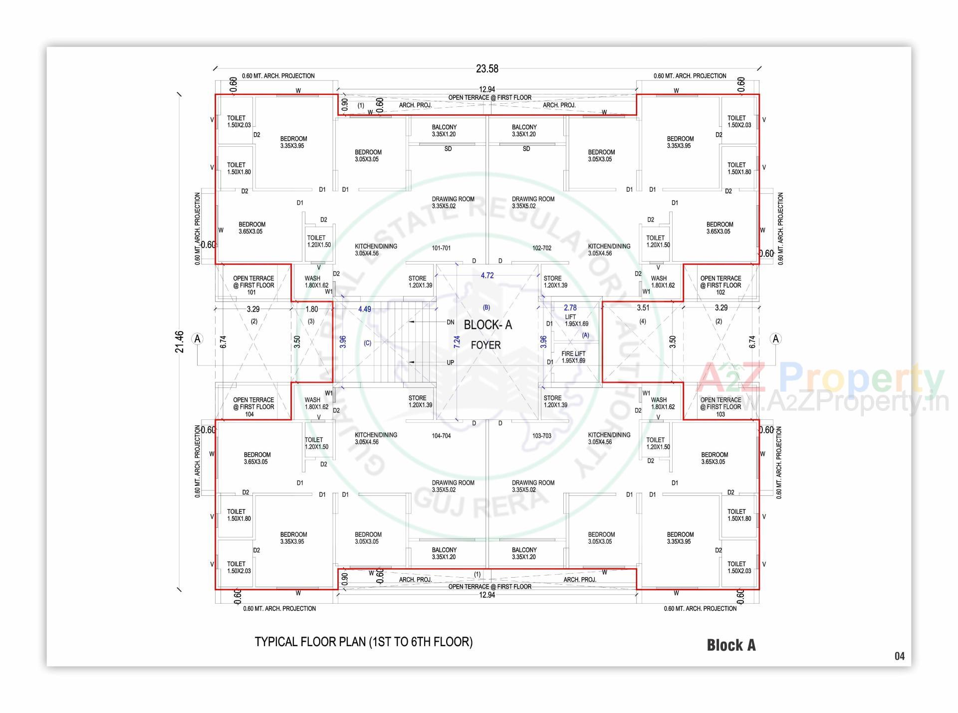  of real estate project River Avenue located at Pethapur, Gandhinagar, Gujarat