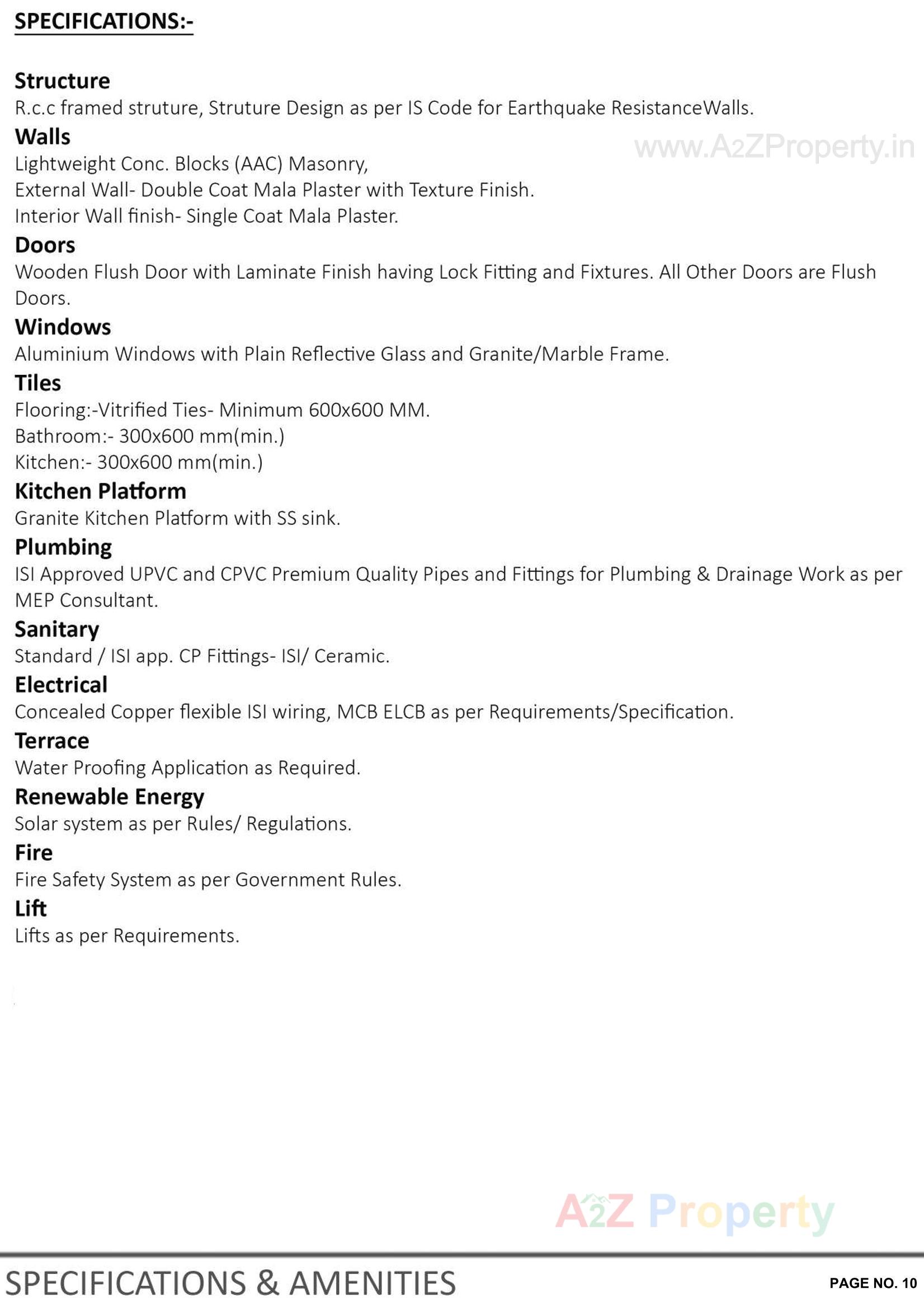  of real estate project River View located at Raysan, Gandhinagar, Gujarat