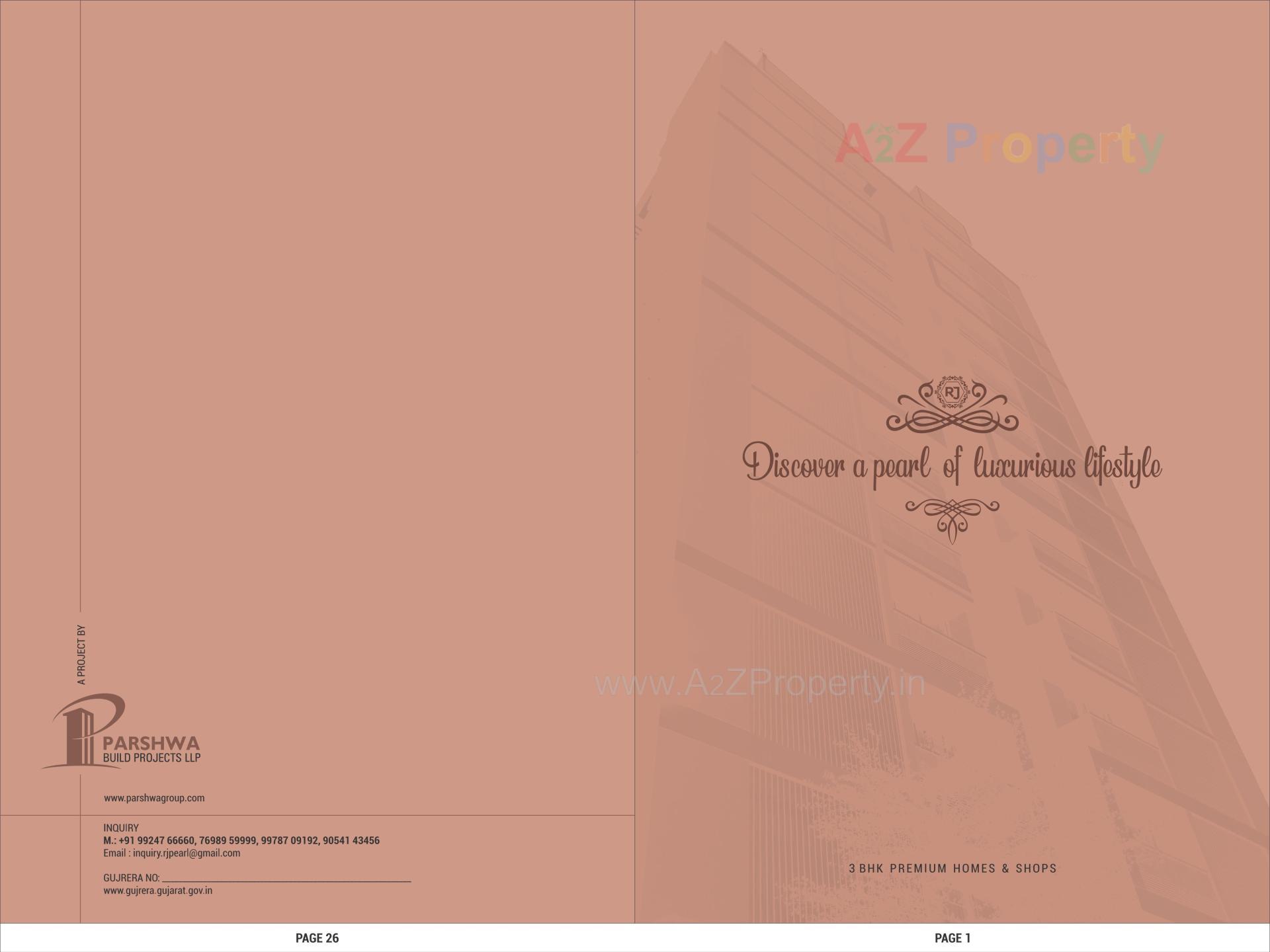  of real estate project Rj Pearl located at Chandkhed, Gandhinagar, Gujarat