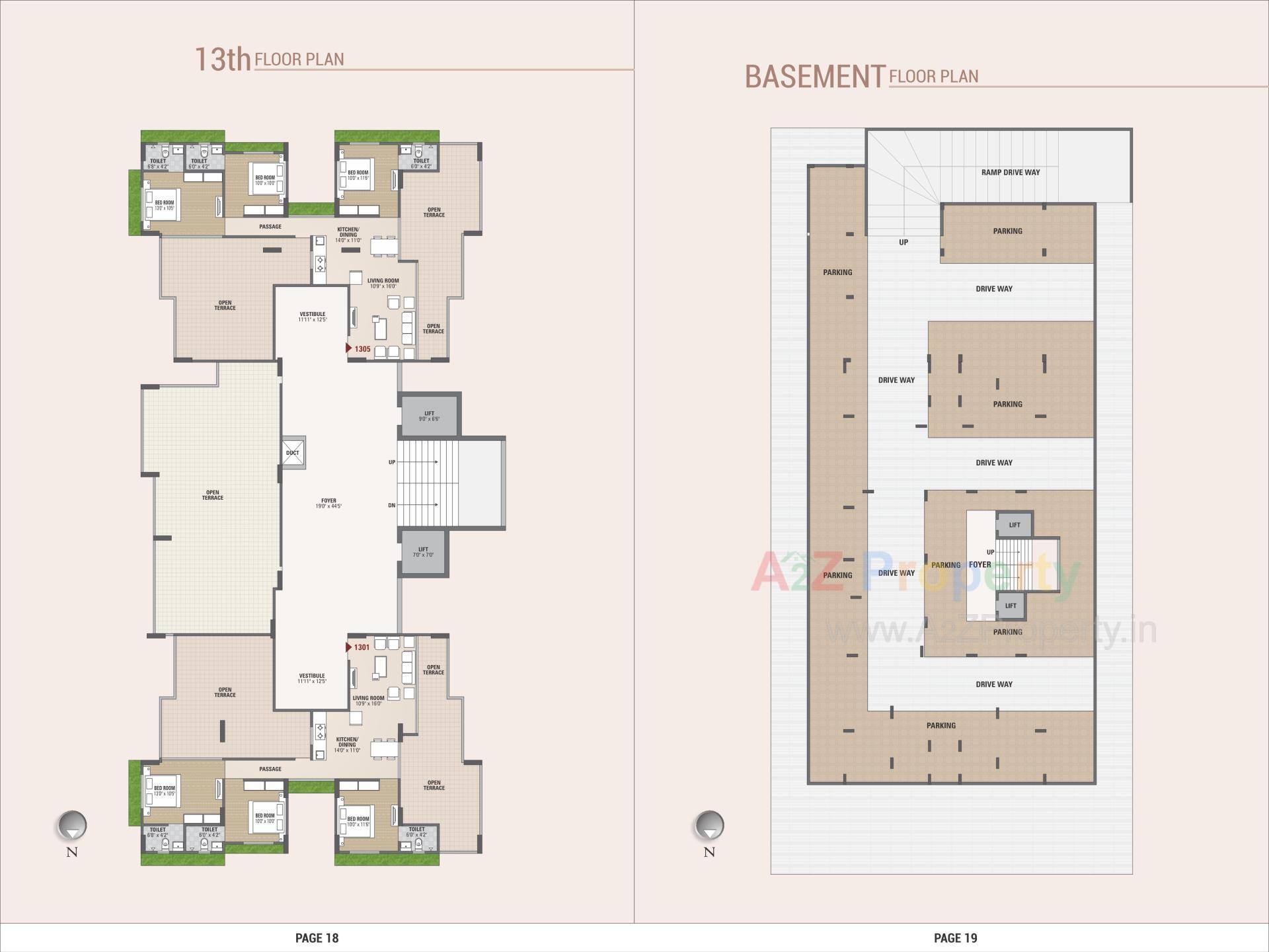 Layout of real estate project Rj Pearl located at Chandkhed, Gandhinagar, Gujarat