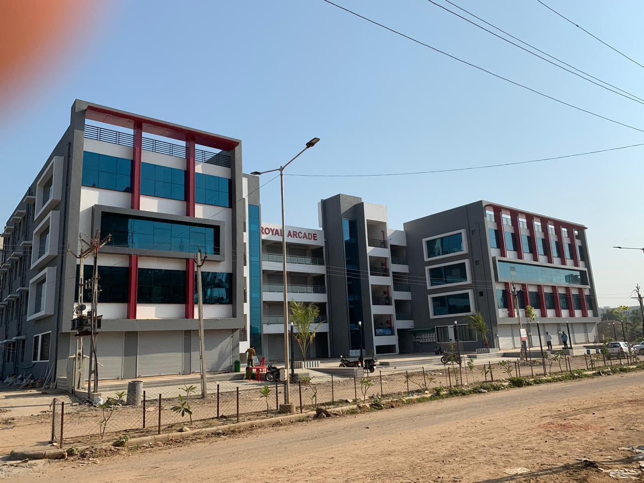 153142_const of real estate project Royal Arcade located at Nana-chiloda, Gandhinagar, Gujarat