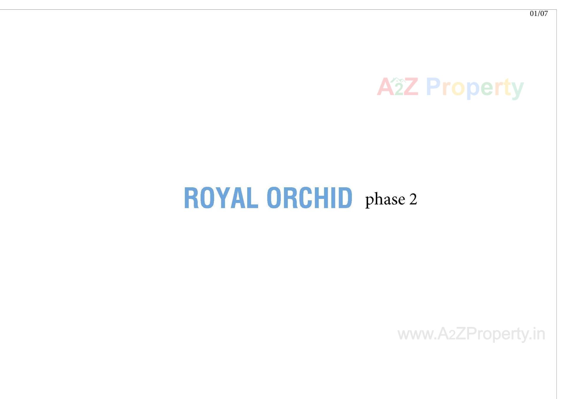  of real estate project Royal Orchid located at Zundal, Gandhinagar, Gujarat