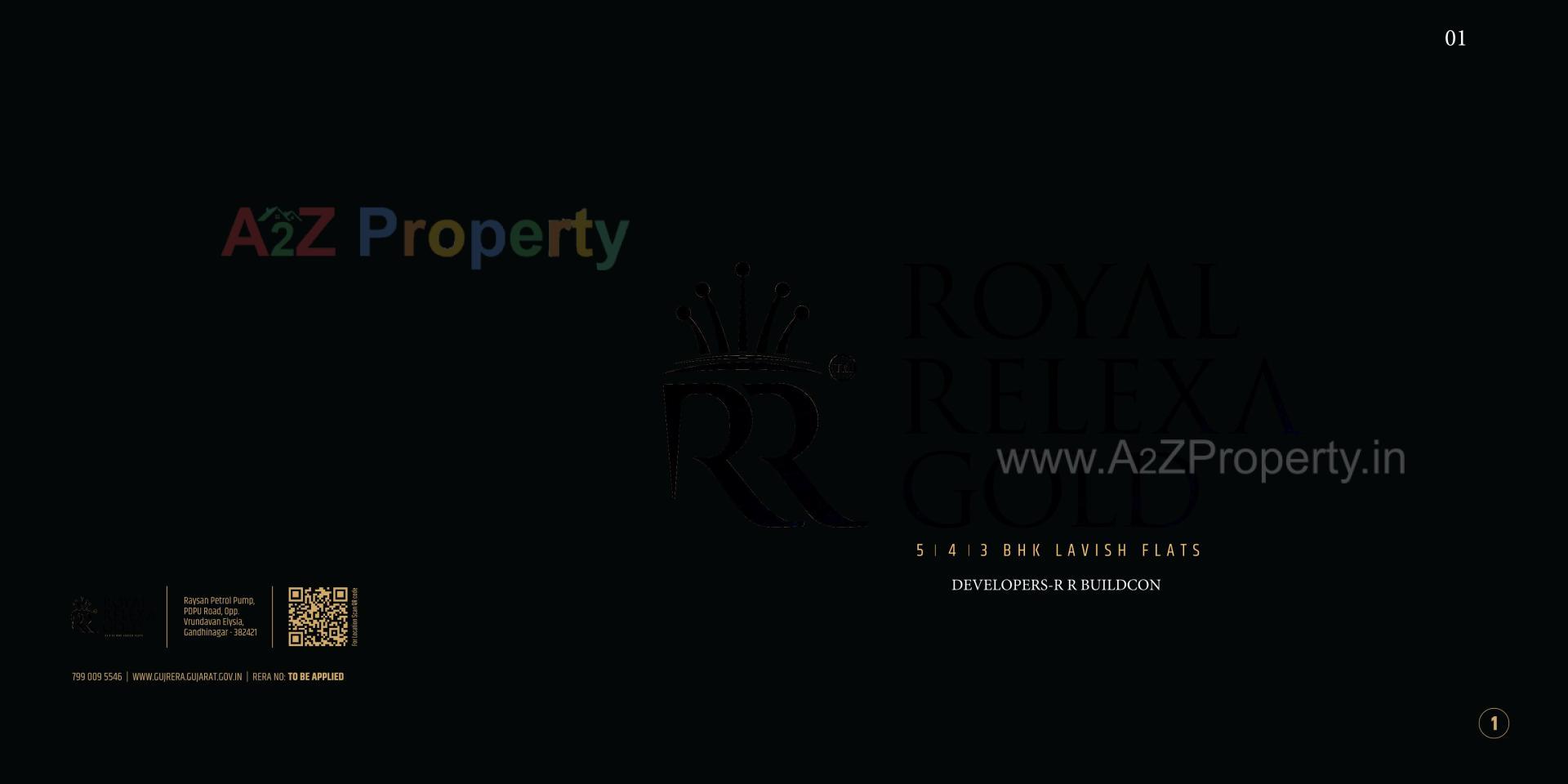  of real estate project Royal Relexa Gold located at Kudasan, Gandhinagar, Gujarat