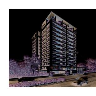 Elevation of real estate project Royal Relexa Gold located at Kudasan, Gandhinagar, Gujarat