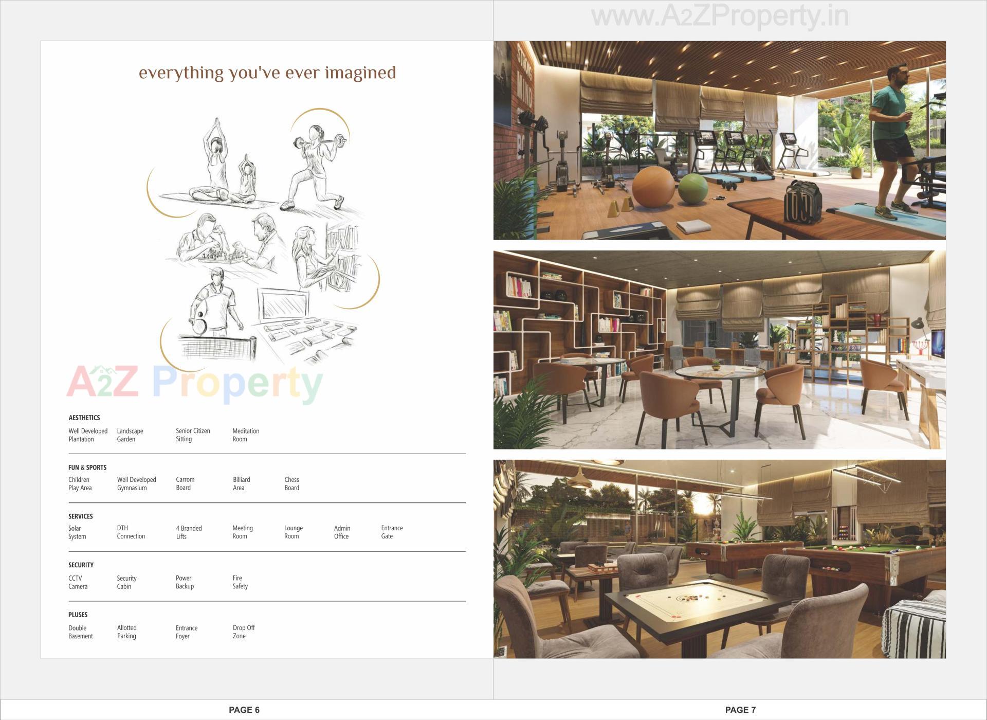 3D Elevation of real estate project Royal Revanta located at Kudasan, Gandhinagar, Gujarat