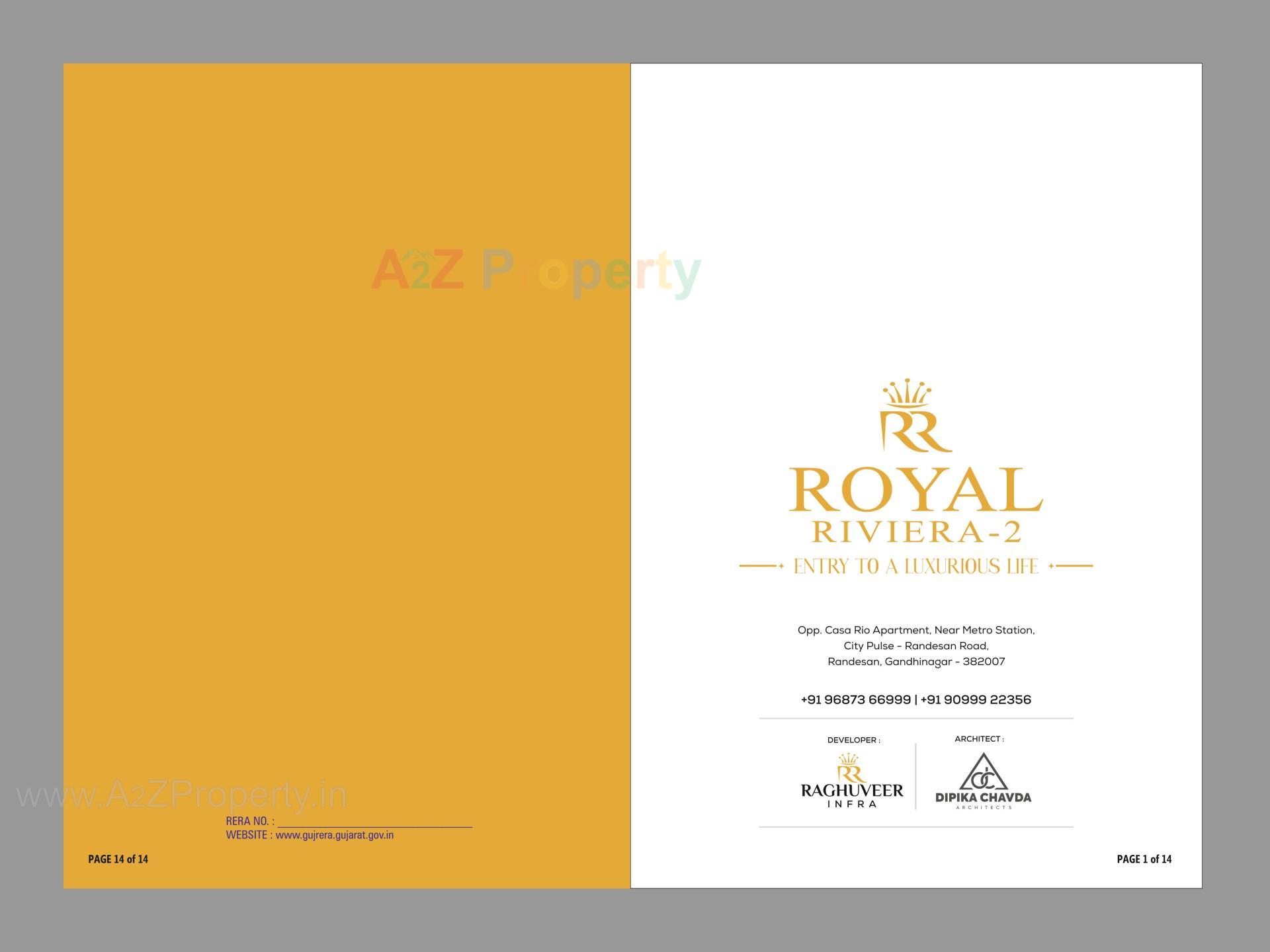  of real estate project Royal Riviera located at Randesan, Gandhinagar, Gujarat