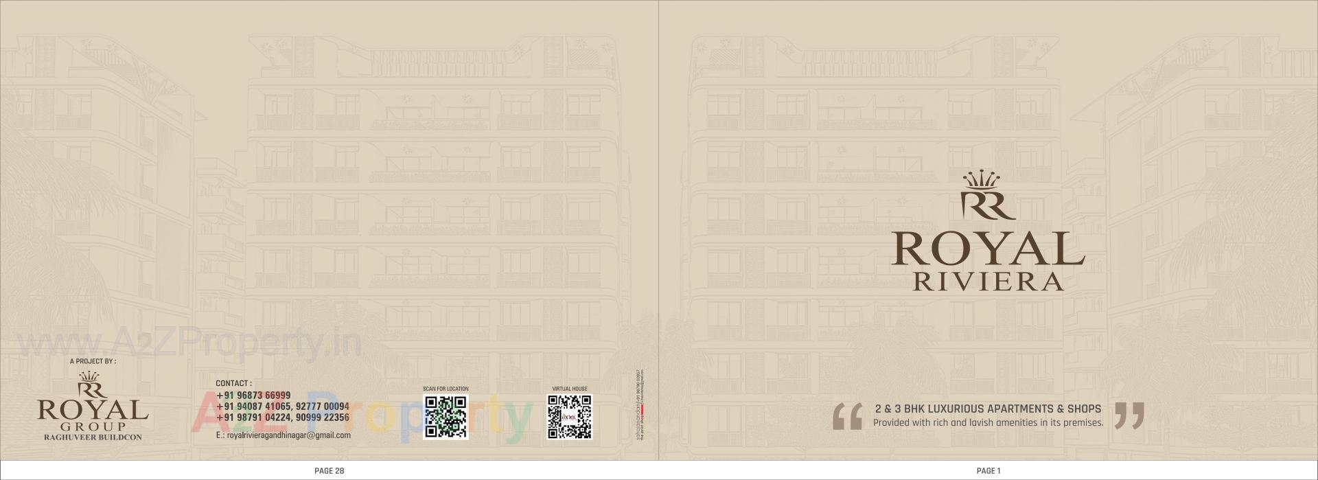  of real estate project Royal Riviera located at Randesan, Gandhinagar, Gujarat