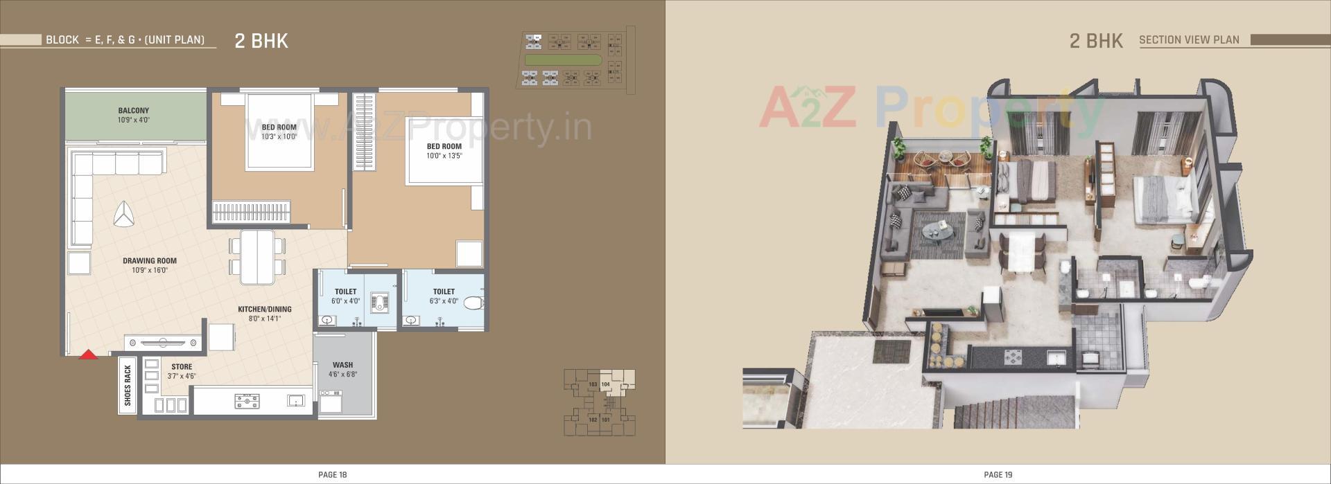 Layout of real estate project Royal Riviera located at Randesan, Gandhinagar, Gujarat