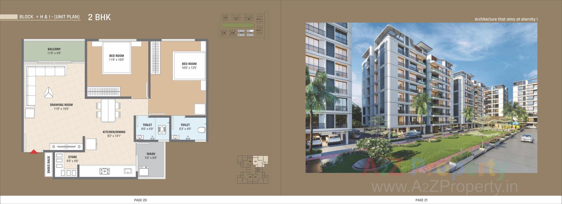 Layout of real estate project Royal Riviera located at Randesan, Gandhinagar, Gujarat