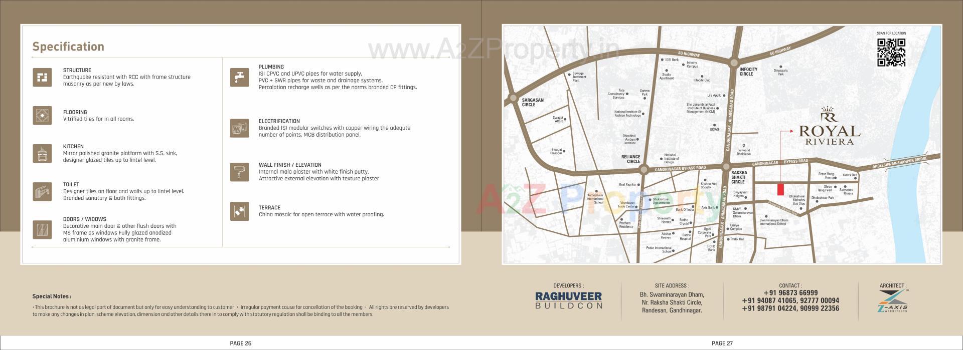  of real estate project Royal Riviera located at Randesan, Gandhinagar, Gujarat