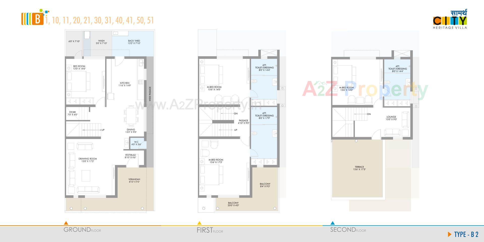 Layout of real estate project Saamarth City located at Gandhinagar, Gandhinagar, Gujarat