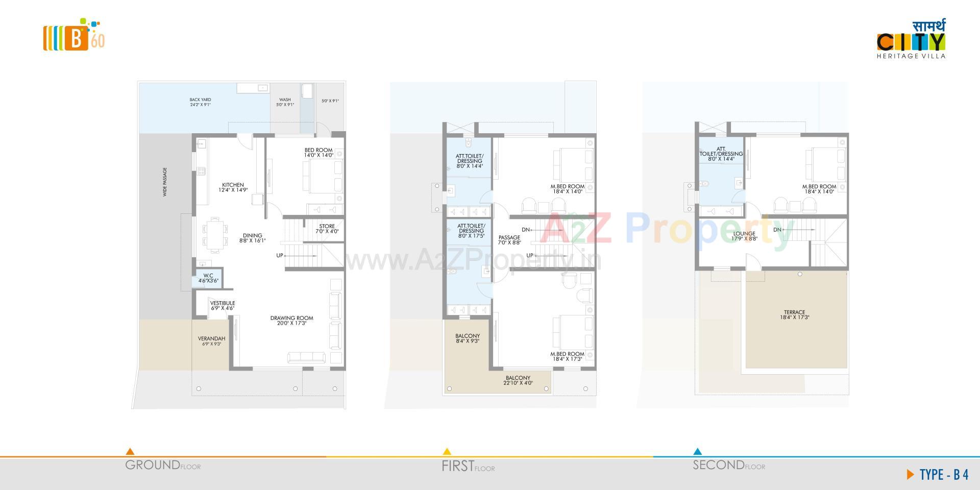 Layout of real estate project Saamarth City located at Gandhinagar, Gandhinagar, Gujarat